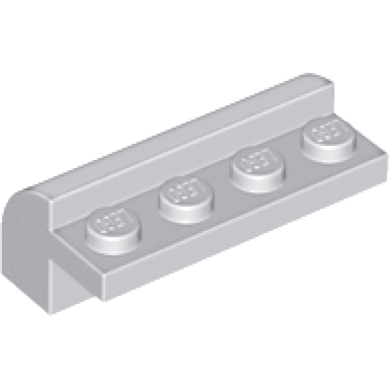 Darkpan, Gebogen 2x4 Light Bluish Gray